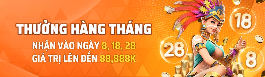 Banner khuyến mãi tại LX888